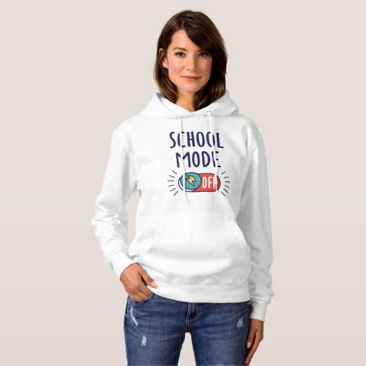 Schulmodus Hoodie (Vorne ganz)