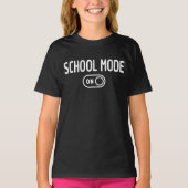 Schulmodus - Zurück zur Schule T-Shirt (Vorderseite)
