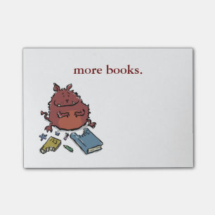 Schulmonster (editable Text) Post-it Klebezettel