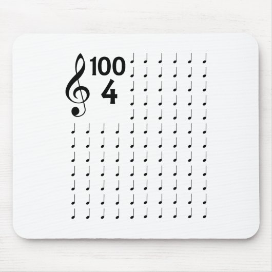 Schulmusikfestival - Musiklehrer Mousepad (Vorne)