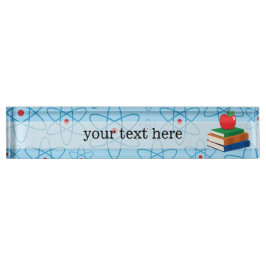 Schulmuster Namensplakette