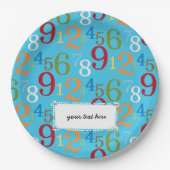 Schulmuster Pappteller (Vorderseite)