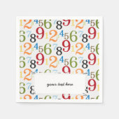 Schulmuster Serviette (Vorderseite)