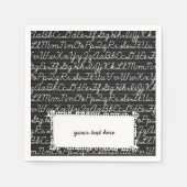 Schulmuster Serviette (Vorderseite)