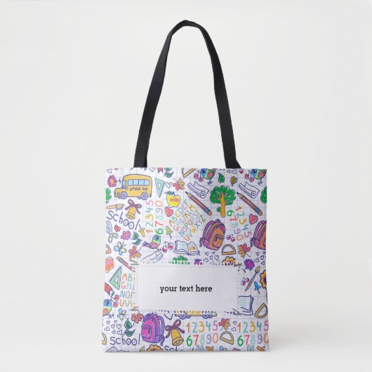 Schulmuster Tasche (Vorderseite)