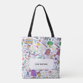 Schulmuster Tasche (Rückseite)