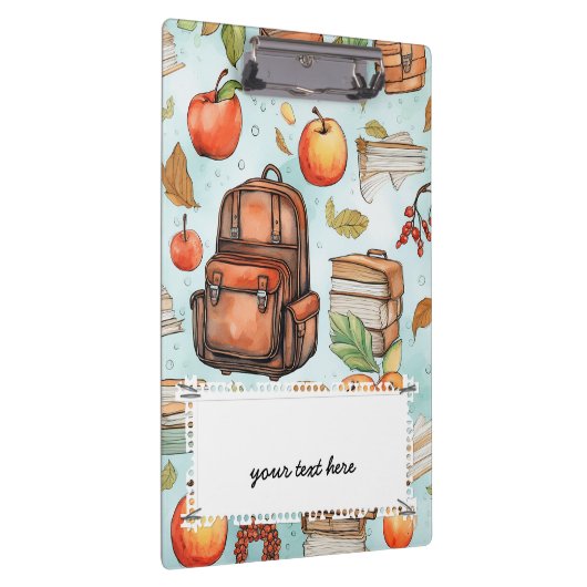 Schulmuster-Zwischenablage Klemmbrett (Rechts)