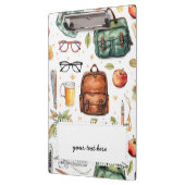 Schulmuster-Zwischenablage Klemmbrett (Links)