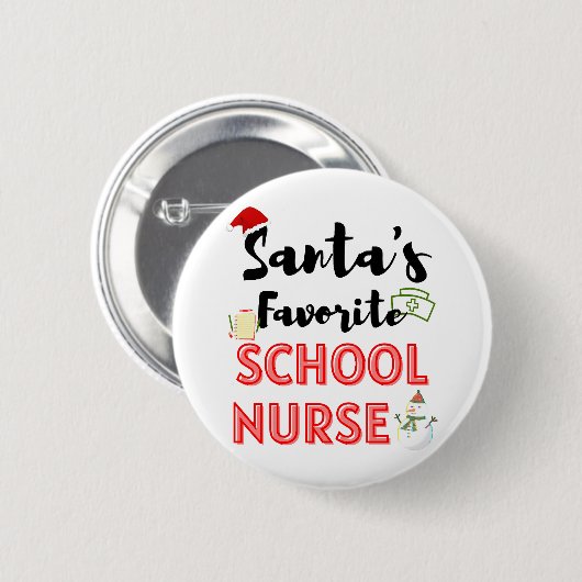 Schulnahrung Weihnachten Button (Vorne & Hinten)