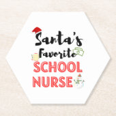 Schulnahrung Weihnachten Untersetzer (Vorderseite)