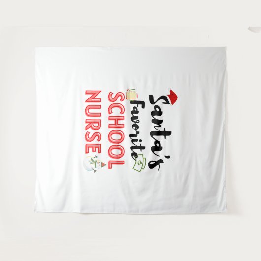 Schulnahrung Weihnachten Wandteppich (Vorderseite (Horizontal))