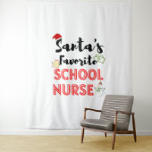 Schulnahrung Weihnachten Wandteppich (Beispiel)