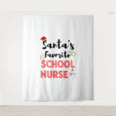 Schulnahrung Weihnachten Wandteppich (Vorderseite)