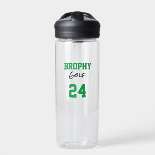 SchulNAME SPORT Spieler JAHR Team Spirit Golf Spaß Trinkflasche