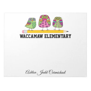 Schulnote Pad Large Notizblock