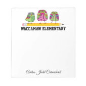 Schulnote Pad Small Notizblock (Vorderseite)