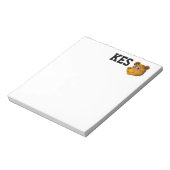 Schulnote Pad - SRF Notizblock (Rotiert)