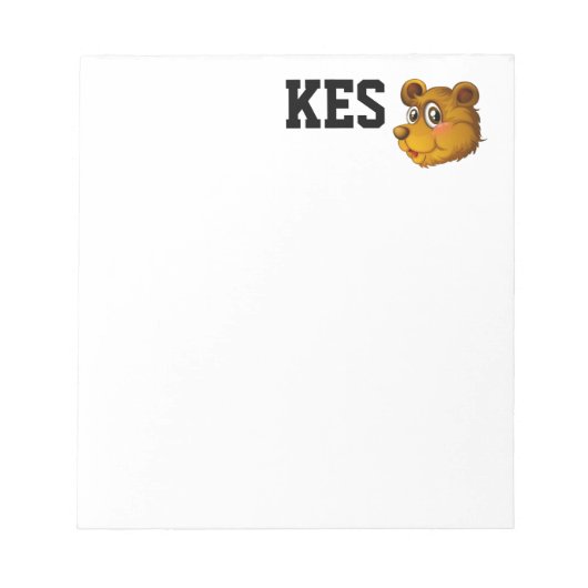 Schulnote Pad - SRF Notizblock (Vorderseite)