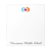 Schulnote Pad - SRF Notizblock (Vorderseite)