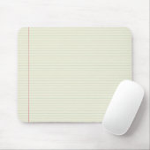 Schulnotizpapier Mousepad (Mit Mouse)