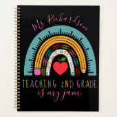 Schulobjekte Regenbogenlehre ist mein Jam Planer (Vorderseite)