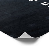 Schulordnung Chalkboard-Klasse Poster (Ecke)