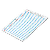 Schulordnung Notizblock (angewinkelt)