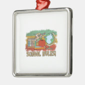 Schulordnung Ornament Aus Metall (Links)