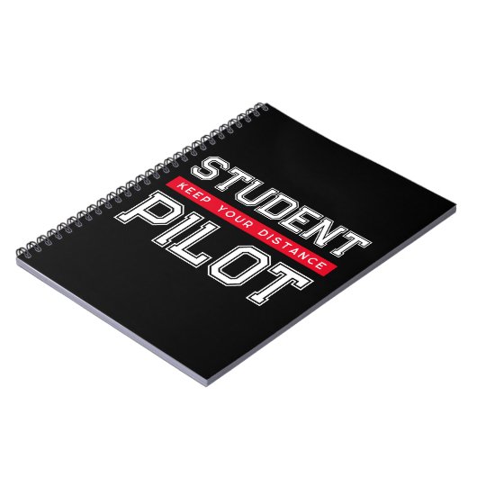 Schulpilotenwarngerät Notizblock (Linke Seite)