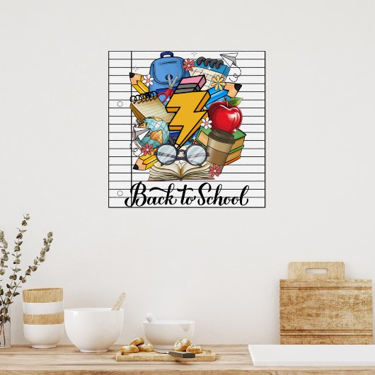 Schulposter Poster (Küche)