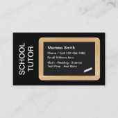 Schulprivatunterricht-Lehrer Visitenkarte (Vorderseite)