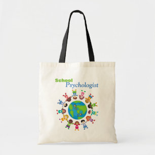 Schulpsychologe, der alle KinderTasche feiert Tragetasche