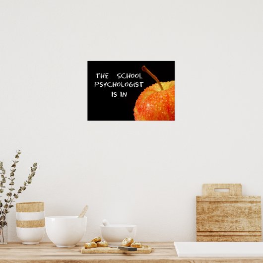 Schulpsychologe Doster Poster (Küche)