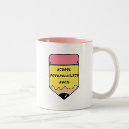 SCHULpsychologe-FELSEN Zweifarbige Tasse