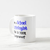 Schulpsychologe Kaffeetasse (Vorderseite Links)