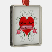 Schulpsychologe Ornament Aus Metall (Rechts)