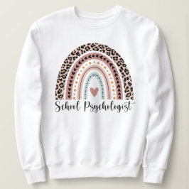 Schulpsychologe Regenbogen, Schulpsychologie Sweatshirt