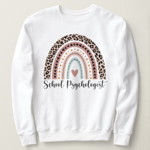 Schulpsychologe Regenbogen, Schulpsychologie Sweatshirt
