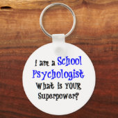 Schulpsychologe Schlüsselanhänger (Vorderseite)