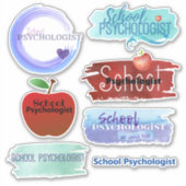 Schulpsychologin-Sammlung "Contour Sticker Collect (Vorderseite)