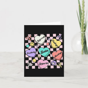 Schulpsychologin Valentinstag Karte