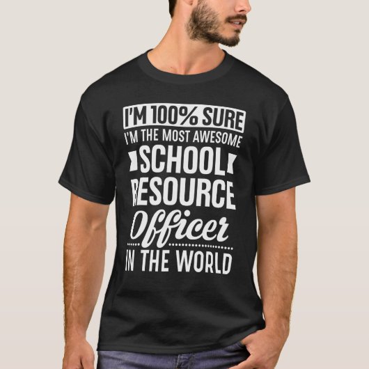 Schulreferent SRO Funny Gift T-Shirt (Vorderseite)