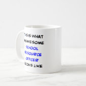 Schulressourcenbeamter Schule, großartig Kaffeetasse (Vorderseite Links)