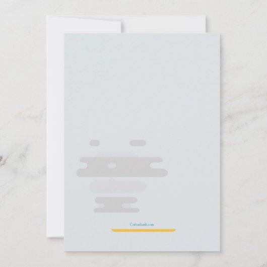 Schulrucksack Einladung (Rückseite)