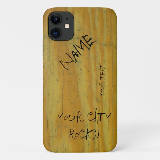Schulschalter graffiti Case-Mate iPhone hülle (Rückseite)