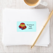 Schulschilder (Spielzeugauto) Adressaufkleber (Insitu)