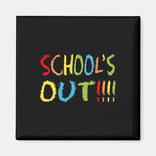 Schulschluss 1 magnet (Vorne)
