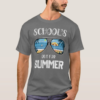 Schulschluss Für Den Sommer Letzter Schultag Schül T-Shirt