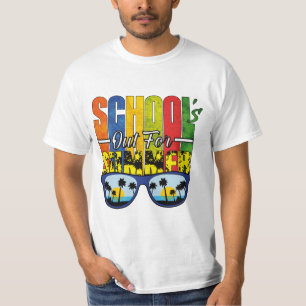 Schulschluss für Sommer Lehrer Schüler T-Shirt
