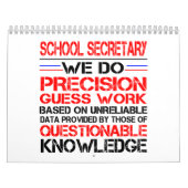 Schulsekretär Calendar Funny Gift für Kalender (Titelbild)